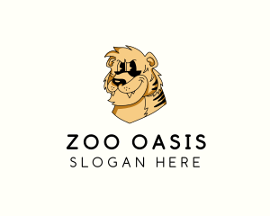 Wild Tiger Zoo logo design