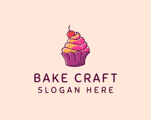 Pastry Cupcake Cafe logo design