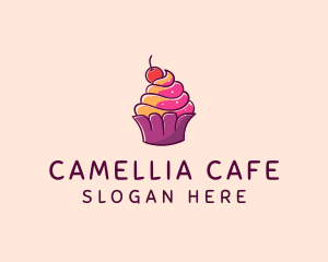 Pastry Cupcake Cafe logo design