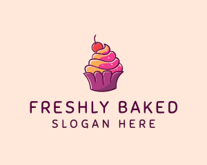 Pastry Cupcake Cafe logo design