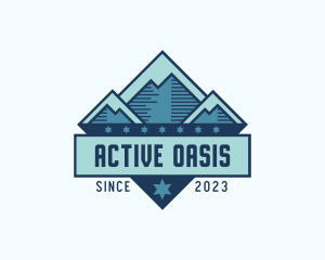 Mountain Peak Adventure logo design