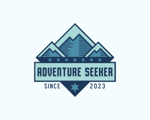 Mountain Peak Adventure logo design