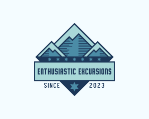 Mountain Peak Adventure logo design