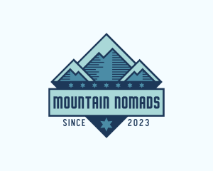 Mountain Peak Adventure logo design