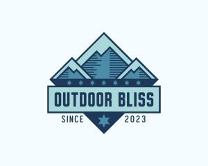 Mountain Peak Adventure logo design