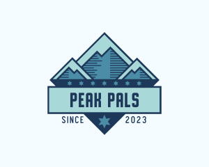 Mountain Peak Adventure logo design