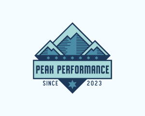 Mountain Peak Adventure logo design