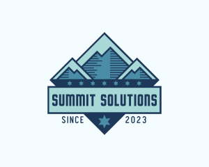 Mountain Peak Adventure logo design