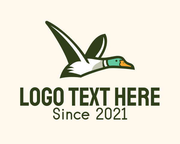 Geese logo example 1