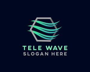 Wind Wave Ventilation logo design