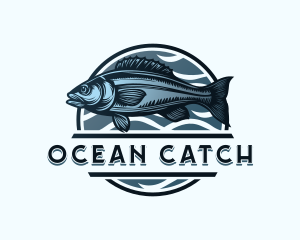 Ocean Fish Seafood logo design