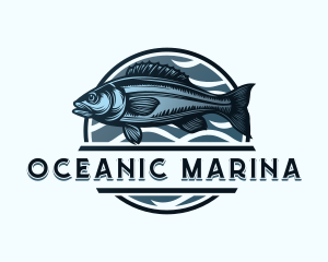 Ocean Fish Seafood logo design