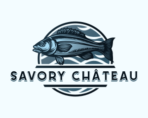 Ocean Fish Seafood logo design