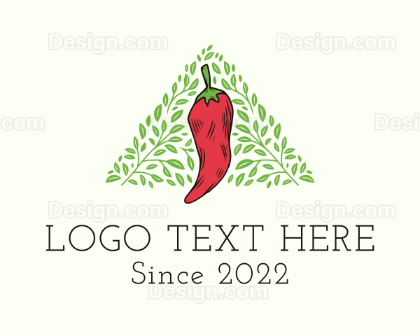 Organic Spicy Herb Logo