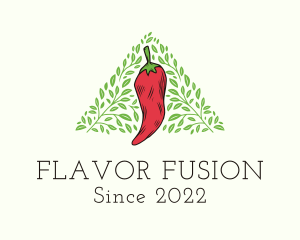 Organic Spicy Herb logo design