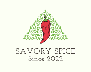 Organic Spicy Herb logo design