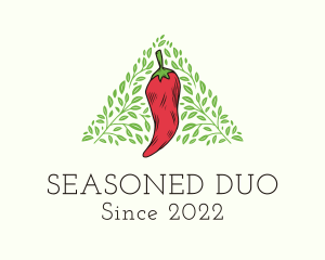 Organic Spicy Herb logo design