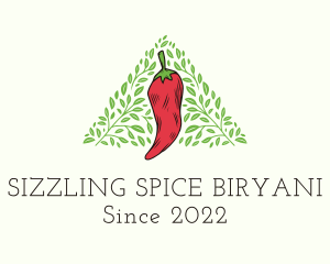 Organic Spicy Herb logo design