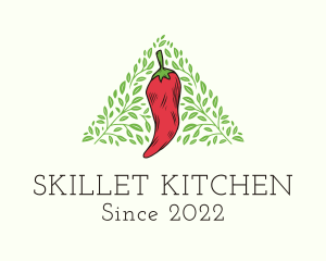 Organic Spicy Herb logo design