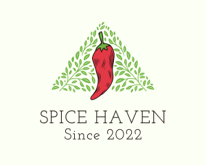 Organic Spicy Herb logo design