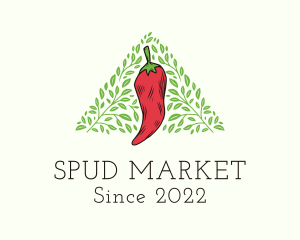 Organic Spicy Herb logo design