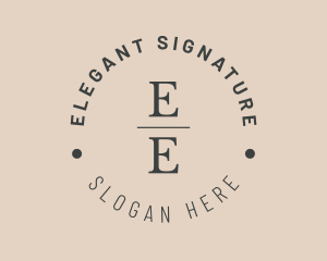 Elegant Fashion Boutique logo design