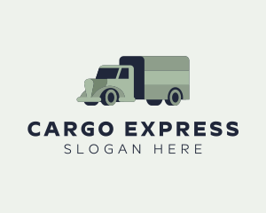 Cargo Forwarding Truck logo design