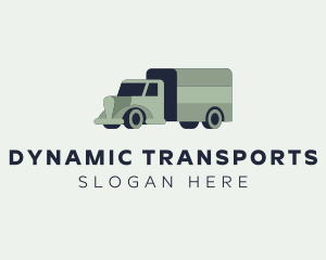 Cargo Forwarding Truck logo design