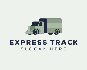 Cargo Forwarding Truck logo design