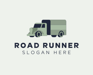 Cargo Forwarding Truck logo design