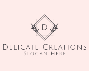 Organic Beauty Leaves Cosmetics logo design