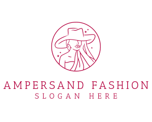 Fashion Hat Beauty  logo design