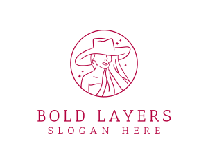 Fashion Hat Beauty  logo design