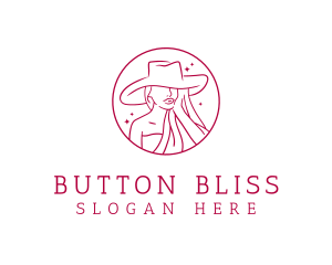 Fashion Hat Beauty  logo design