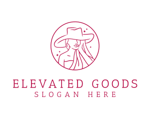 Fashion Hat Beauty  logo design