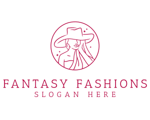 Fashion Hat Beauty  logo design