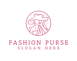 Fashion Hat Beauty  logo design