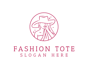 Fashion Hat Beauty  logo design