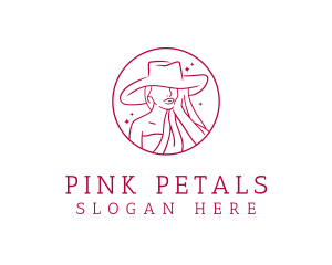 Fashion Hat Beauty  logo design