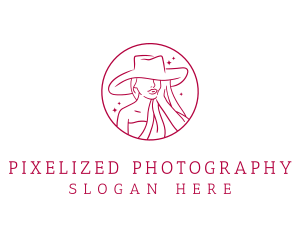 Fashion Hat Beauty  logo design