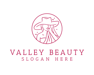 Fashion Hat Beauty  logo design