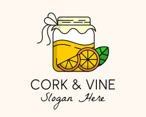 Natural Fermented Lemon  logo design