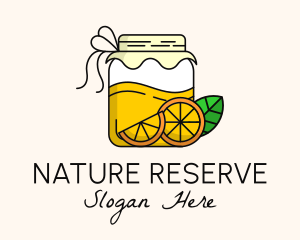 Natural Fermented Lemon  logo design