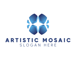 Modern Cross Mosaic logo