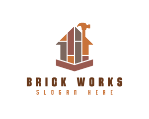 House Bricks Hammer logo