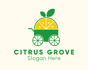 Lime Juice Cart logo design