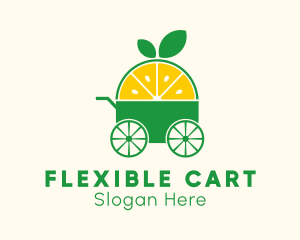 Lime Juice Cart logo design