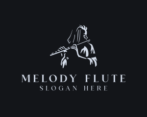 Flute Music Instrumentalist logo