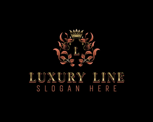 Royal Luxury Crown logo design