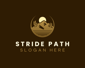 Travel Desert Mountain logo design